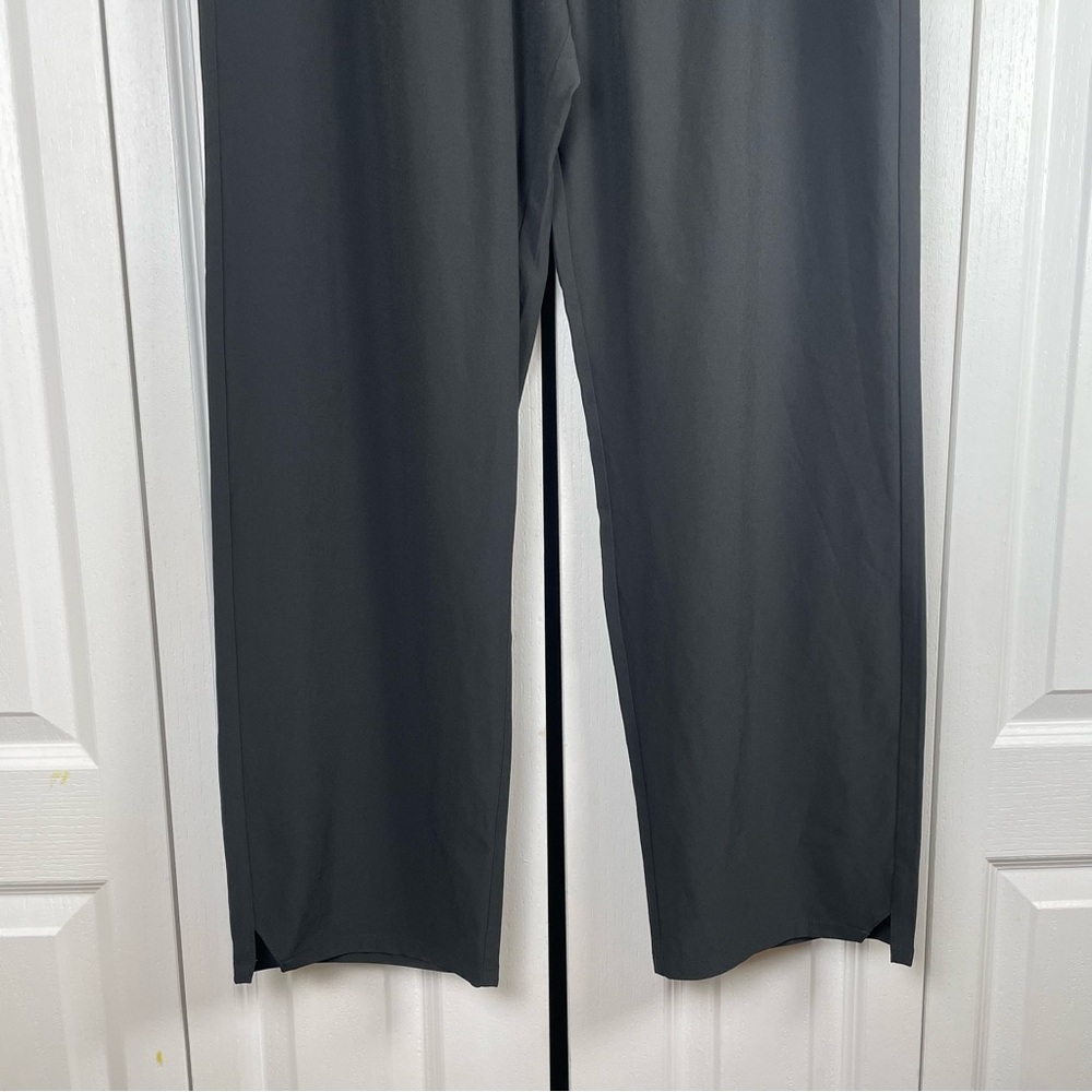 Gilly Hicks Pull on Straight Leg Pants Women’s L Black Lightweight Gorpcore Goth - Picture 4 of 13